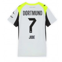 Stroje piłkarskie Borussia Dortmund Jobe Bellingham #7 Koszulka Wyjazdowej dla damskie 2025-26 Krótki Rękaw